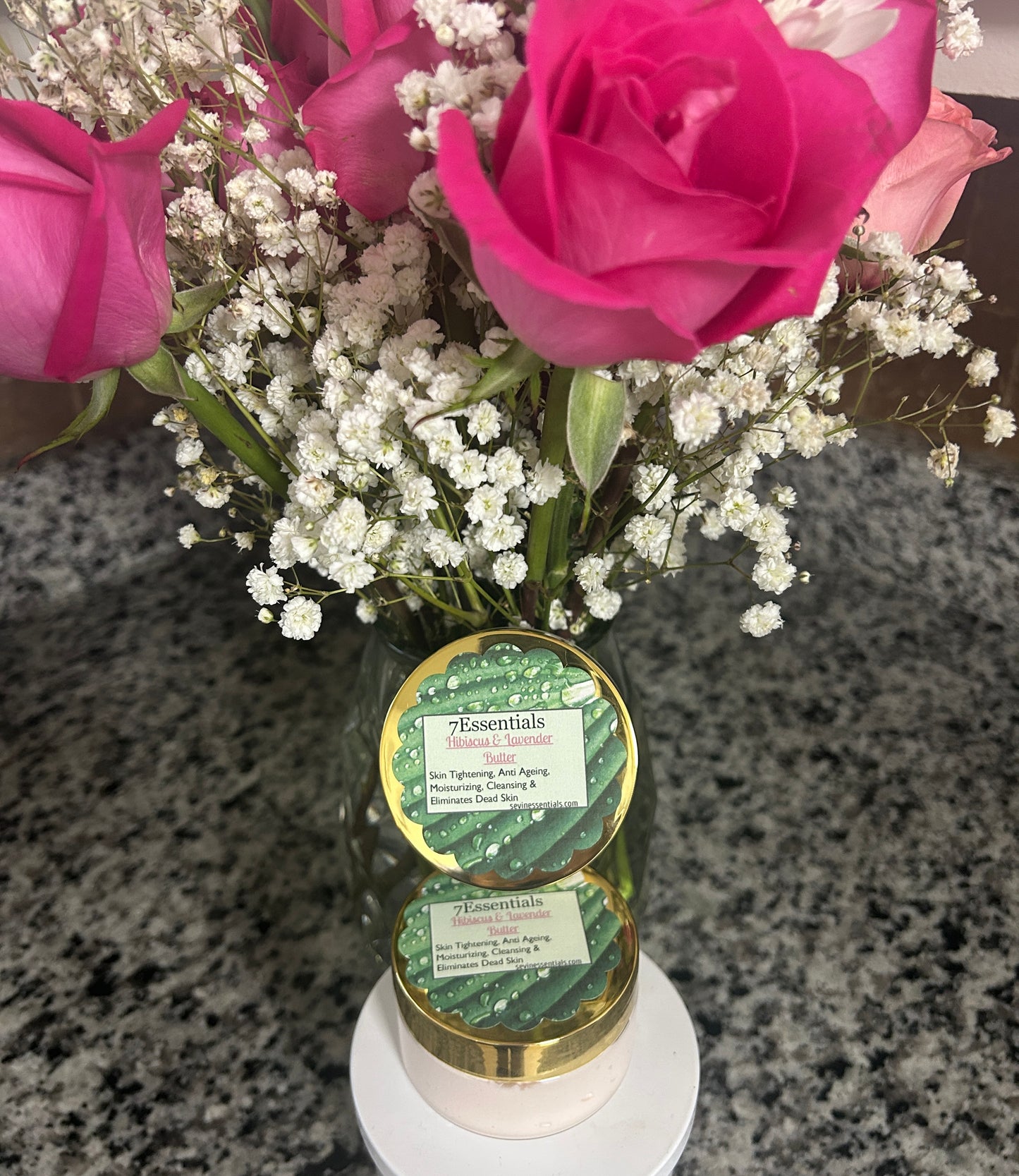 Hibiscus Rose Butter