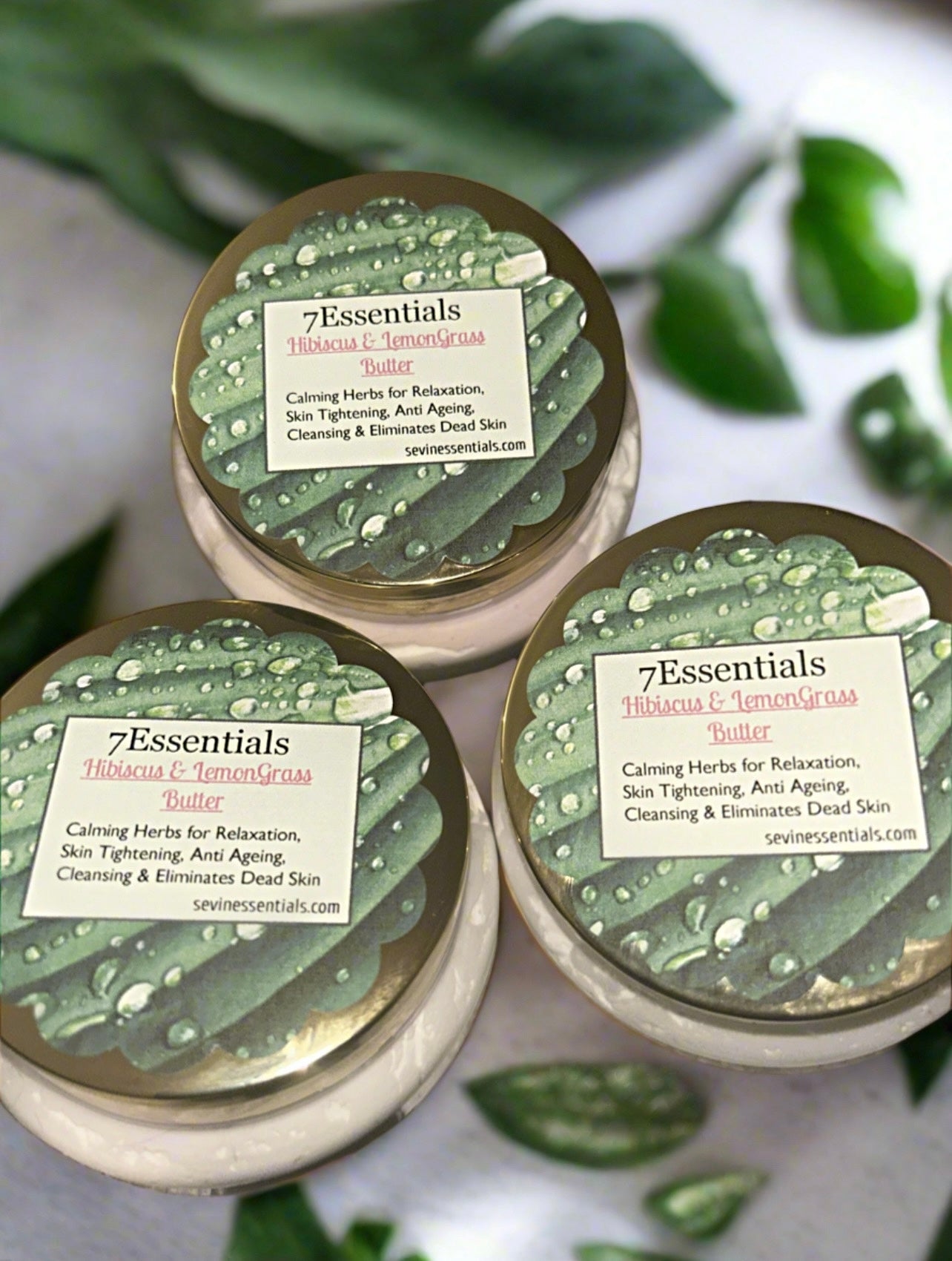 Hibiscus Lemon-Grass Butter